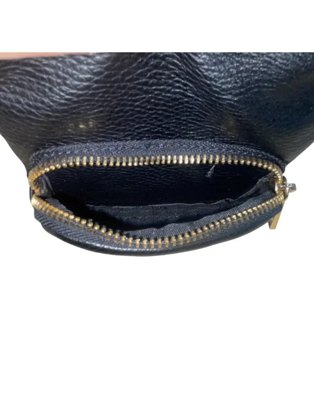 Sondra Roberts Women’s Black Leather Adjustable Strap Crossbody Sling Backpack